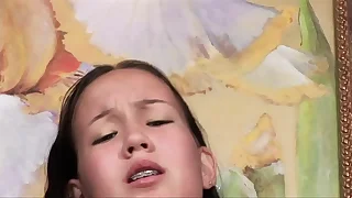 18 teen fuck Amai Liu Stretches Her Tight-fisted Asian Pussy Around Her Stepbroz Big Fat Load of shit